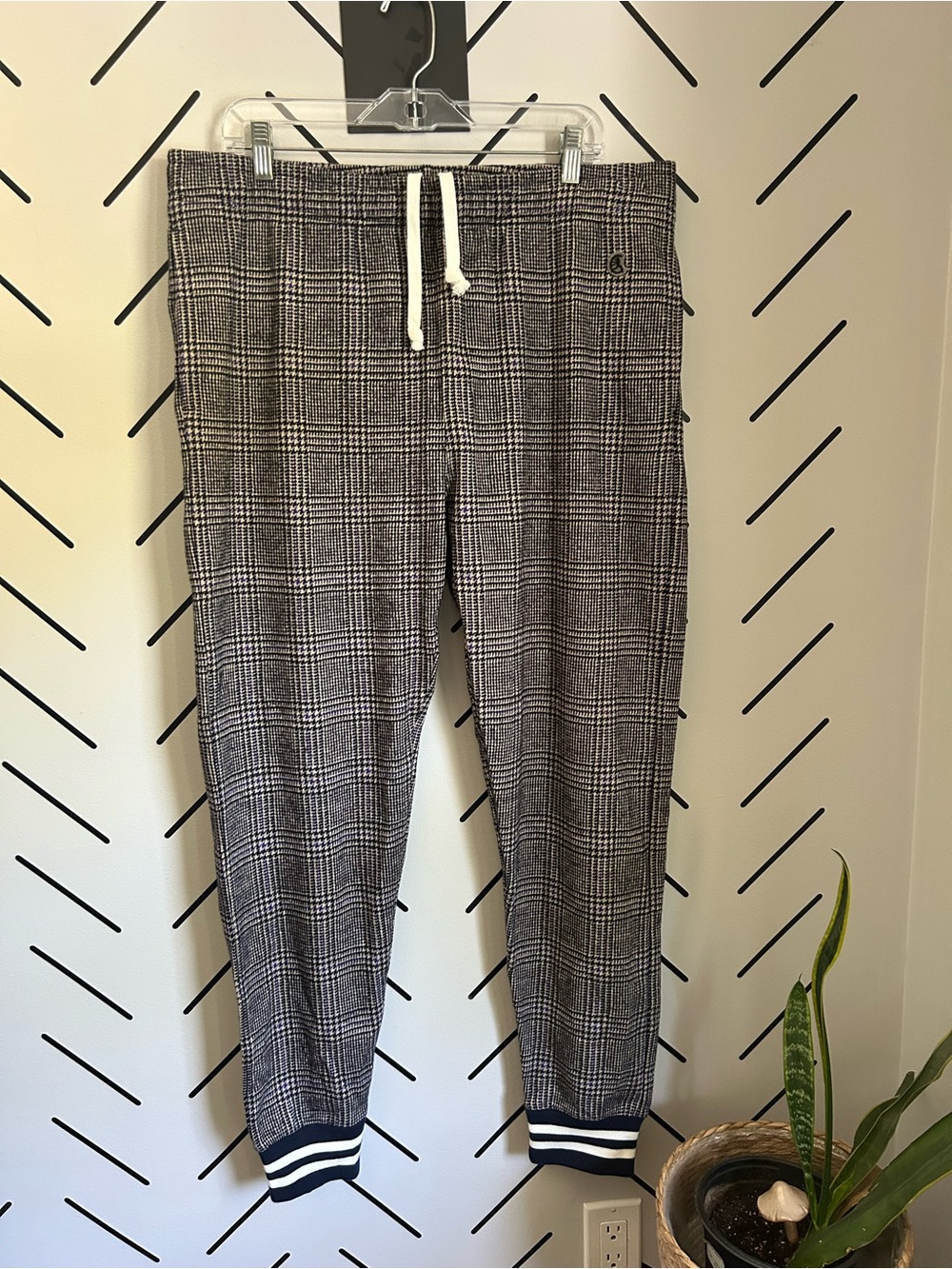 NWOT champion X Todd Snyder wool cotton plaid joggers